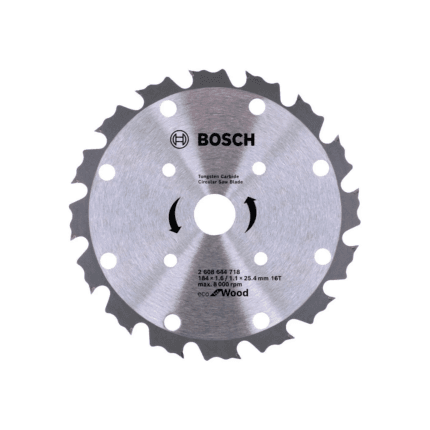 Disco de Serra Eco For Wood Coolteq 184x25 4 16T Bosch