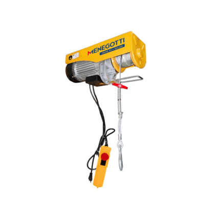 Guincho Coluna Prime 300|600KG V2 12|6M C/Motor Monofasico 127V 60HZ Menegotti