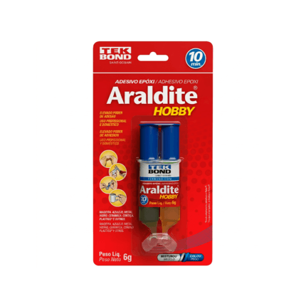 Cola arald hobby 10min 6g blister seringa tekbond