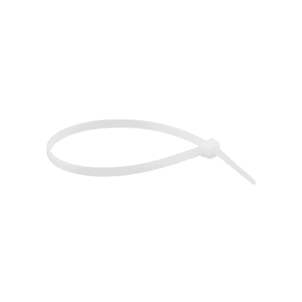 Abraçadeira de Nylon Branca 200 mm x 3,6 mm com 20 peças - VONDER