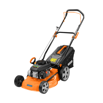 Cortador de Grama a Gasolina Tramontina CC46M com Diâmetro de Corte de 460 mm Motor 4 HP Chassi Metálico e Recolhedor