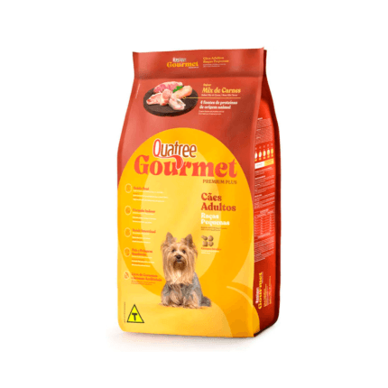 Quatree gourmet adultos RP 10.1kg Cães Adultos Raça pequena