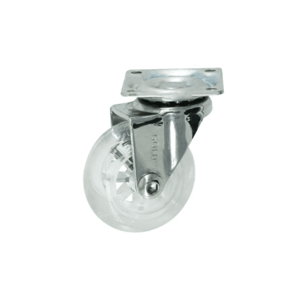 Rodizio silic s/ freio 100mm transp soprano