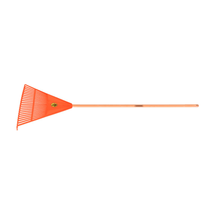 Rastelo 22 Dentes Laranja - Cabo de Madeira de 120cm
