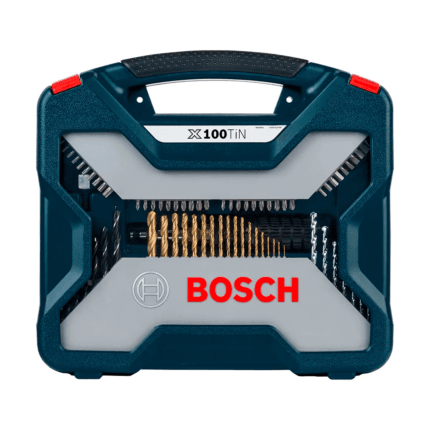 Kit de pontas e brocas em Titânio X-Line 100 peças Bosch