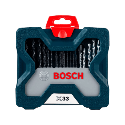 Mala Kit de pontas e brocas X-Line 33 peças Bosch
