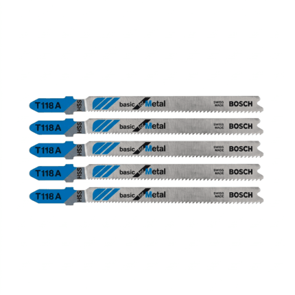 Lâminas de Serra Tico-Tico para Metal 67mm 5 Peças T118A Bosch