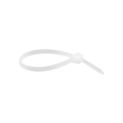 Abraçadeira de Nylon 100 x 2,5 mm Branca 20 Unidades - VONDER